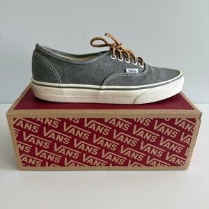 VANS for J.Crew Washed Canvas Authentic Sneakers 8.5M/10 W